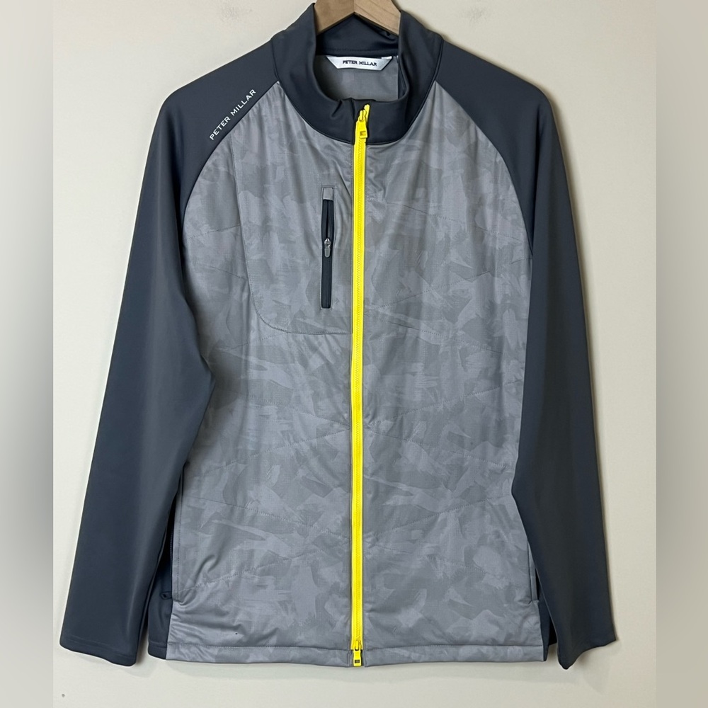 Peter Millar Endeavor Hybrid Jacket Size Medium Lightweight Quilted‎